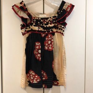 Nicole Farhi Bohemian long top size S